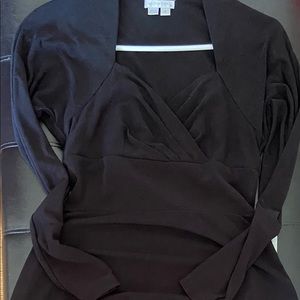 London Times—Nice long sleeve black dress